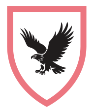 Crest logo of an eagle.