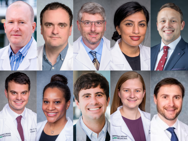 Department of Emergency Medicine recognizes 10 faculty promotions for 2026