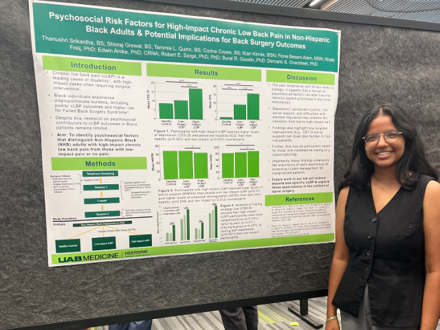 STREAMS participant Thanushri Srikantha earns national recognition for research 