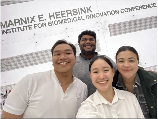 4 Thai students explore AI-powered research at UAB