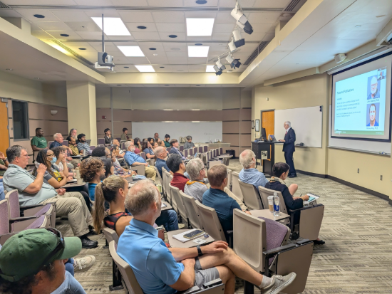 Crowd at Department of Microbiology State of the Department 2026