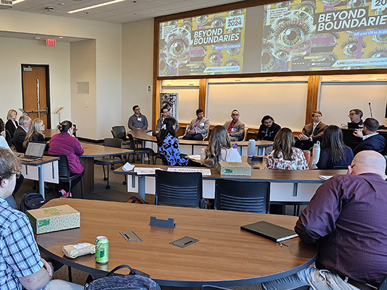 Attendees at the VR-AR Association Event at UAB, Fostering Innovation in Health Care