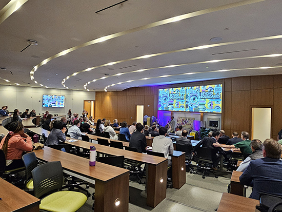 Attendees at the VR-AR Association Event at UAB, Fostering Innovation in Health Care