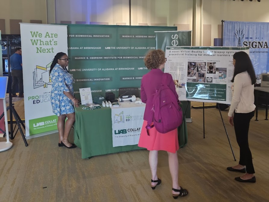 UAB table at event