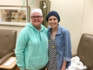 Rare cancer brings two young women together as lifelong friends