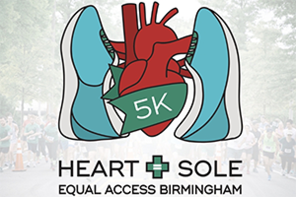 Join Equal Access Birmingham for the annual Heart + Sole 5K Run