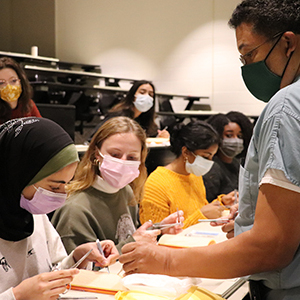 UAB Surgery hosts suturing workshop for unrepresented minority pre-health students