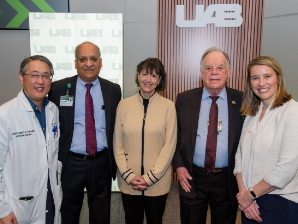 NIH director visits UAB, delivers annual Bland Endowed Lectureship address