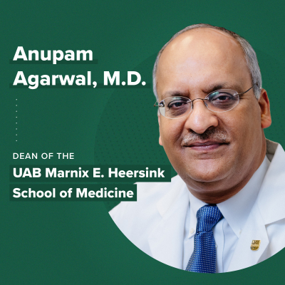 Get to Know Dean Agarwal: Medical Training and the Journey to UAB