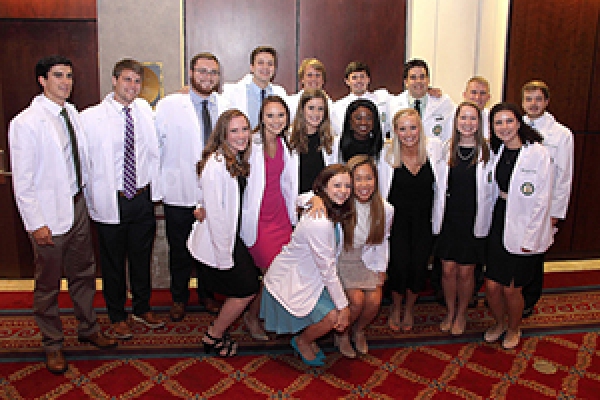 First-year medical students honored at annual White Coat Ceremony