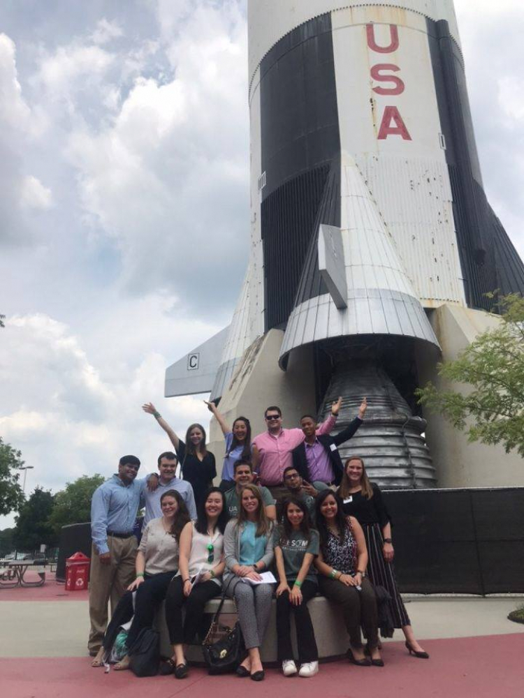 Harrison LC visiting the NASA Space and Rocket Center in Huntsville