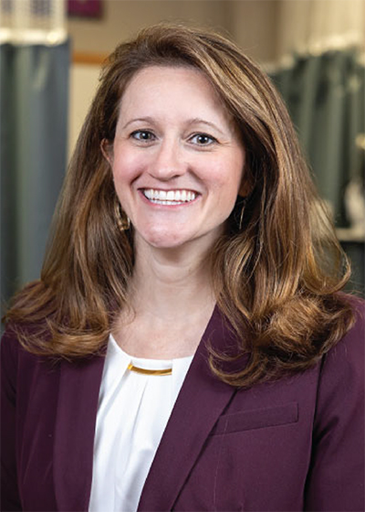 Headshot of katie metrock.