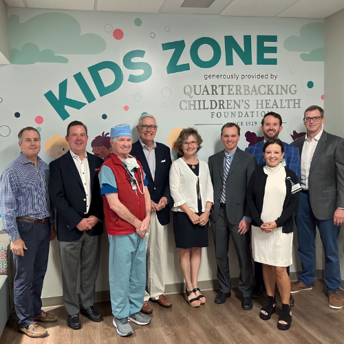 Quarterbacking Children's Health Foundation Kids Zone Unveiled at UAB Callahan Eye