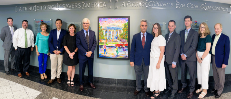 Sight Savers America Tribute Wall at UAB Callahan Eye Hospital