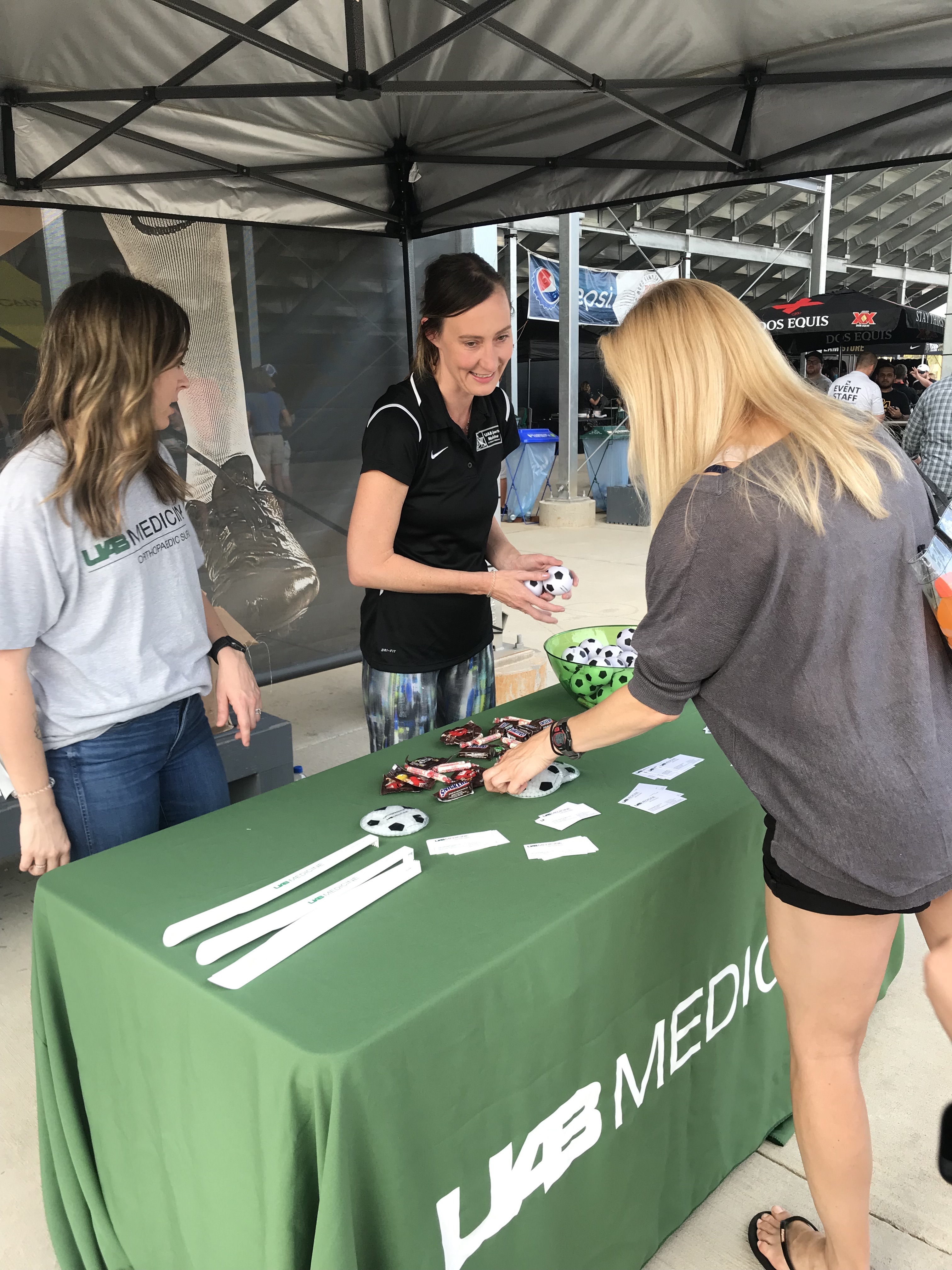 Orthopaedic Table at Legion FC Game