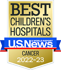 Badge ChildrensHospitals Cancer Year