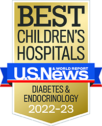Badge ChildrensHospitals Gastroenterology Year2021