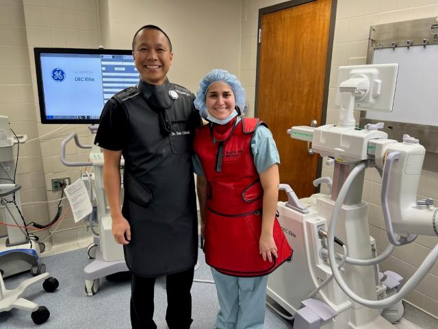 Drs. Colorado and Humphries, fellowship leadership