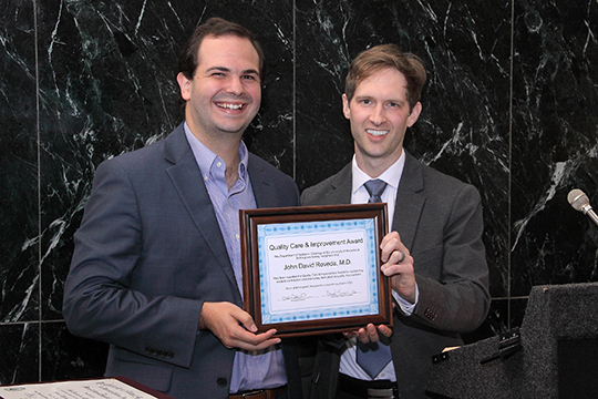 Dr. David Roveda Quality Award Winner