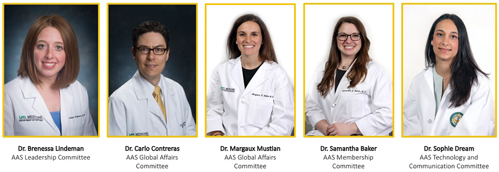 Two UAB Department of Surgery faculty and three trainees were recently elected to four Association for Academic Surgery committees.