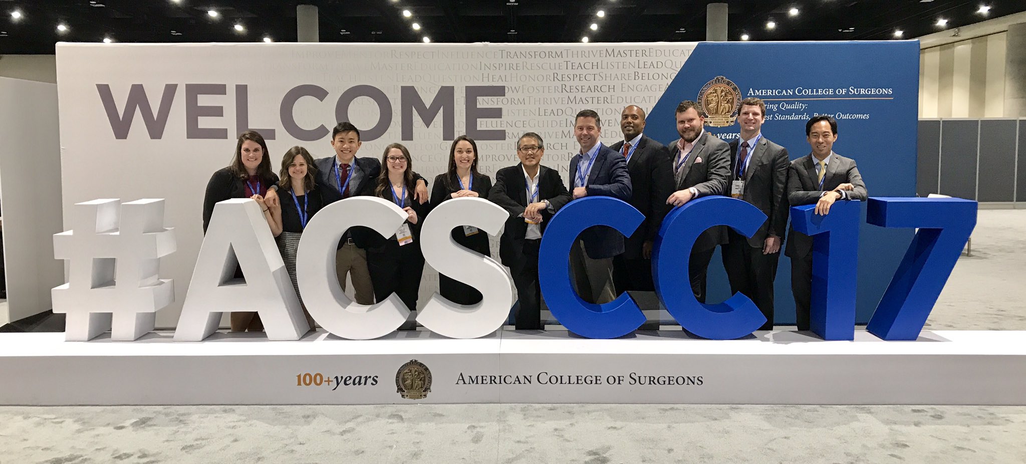 Faculty, residents and fellows from seven different divisions represent the UAB Department of Surgery at the 2017 American College of Surgeons Clinical Congress in San Diego, California, on Oct. 23.