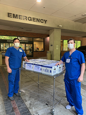 Blue Spring Water Donation 1