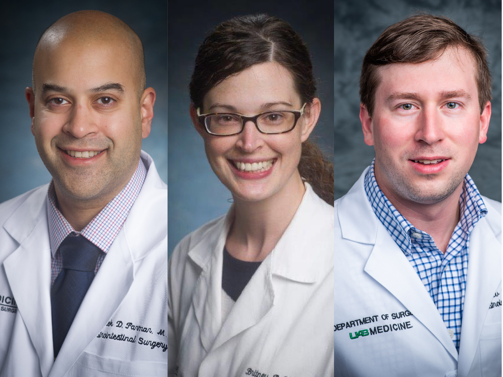 Drs. Parmar, Corey and Romine