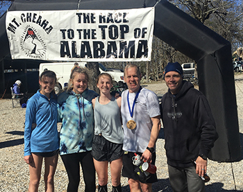 Dr. John Porterfield and his family