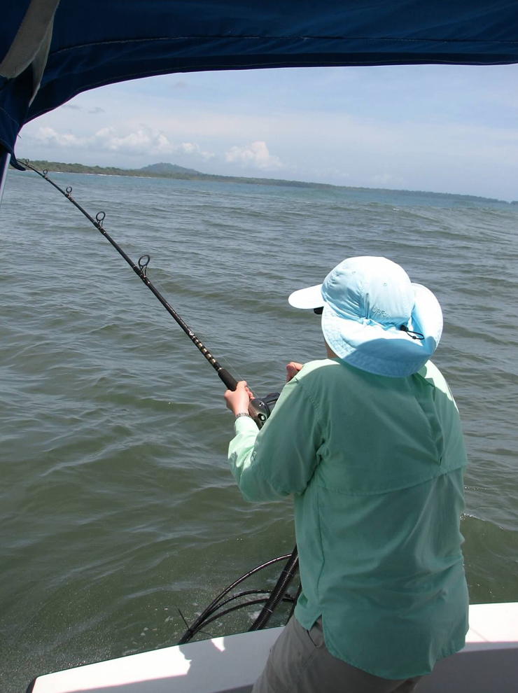 Dr. Ashley Holder fishing