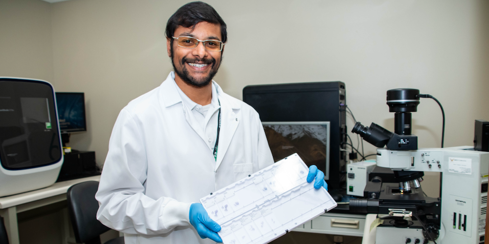 Dr. Jillian Richter works in the Basic, Translational and Preclinical Research lab.