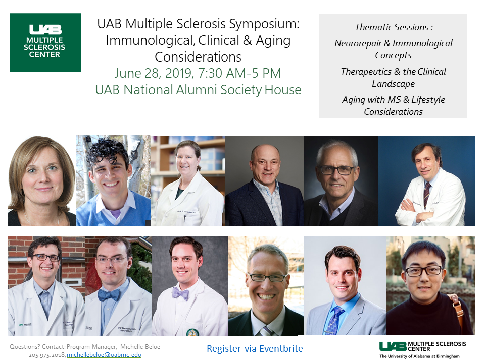 2019 UAB MS Symposium. Photo Ad