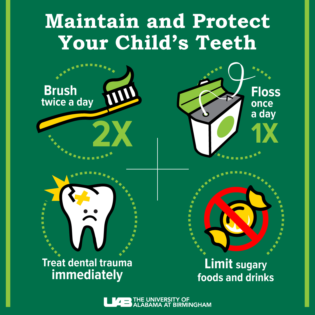 1080x1080 Teeth tips maintain protect child