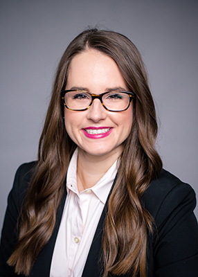 Head shot of Dr. Megan Hays, PhD (Assistant Professor, Physical Medicine and Rehabilitation), 2019.
