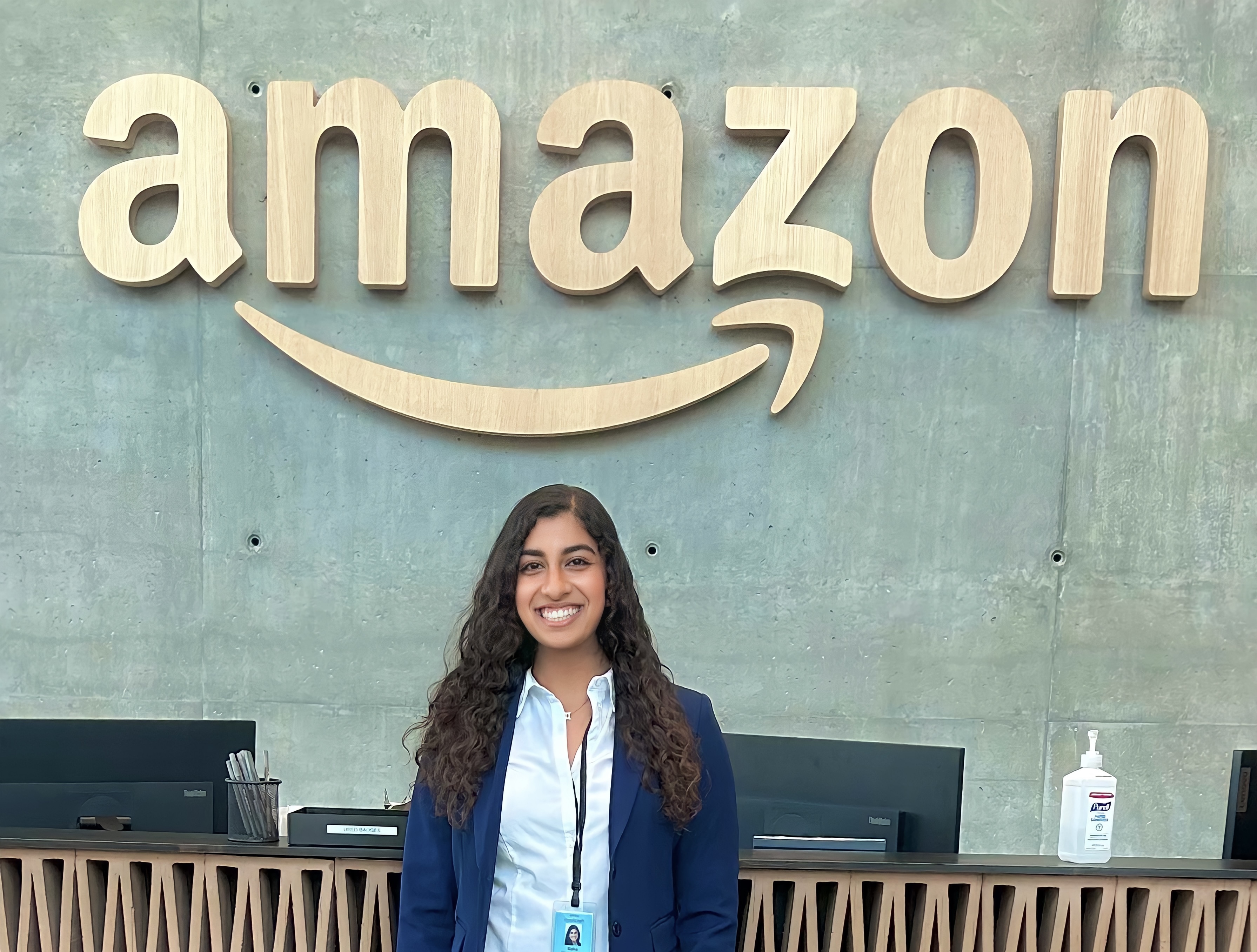 Driven by passion for technology, computer science student lands internship at Amazon – News