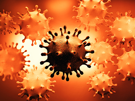 3D Rendering,Human coronavirus.coronavirus (nCoV) is a new strain that has not been previously identified in humans.Can cause colds as well as Middle East Respiratory Syndrome (MERS) and Severe Acute Respiratory Syndrome (SARS)