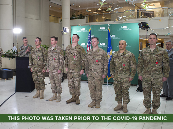 Members of one UAB-based SOST team received the Bronze Star for their actions on deployment in the Middle East.