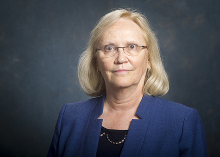 Head shot of Dr. Cora Lewis, MD (Professor/Chair, Epidemiology), 2018.