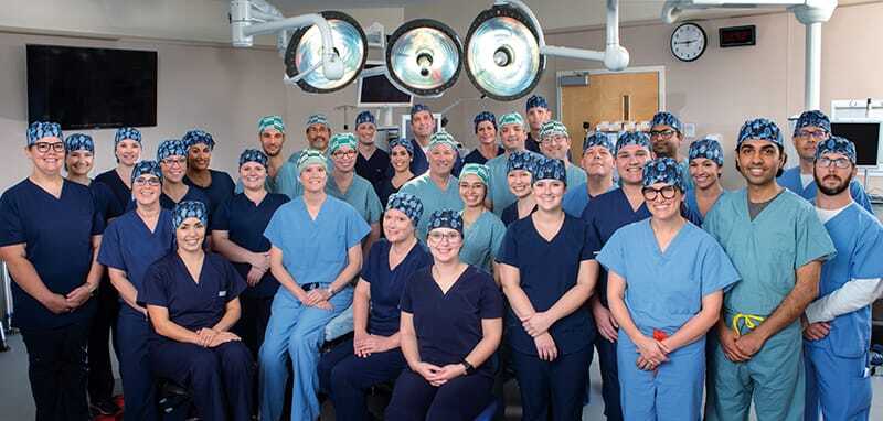Locke with kidney and xeno transplant teams