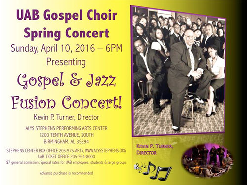 gospel choir spring concert 2016