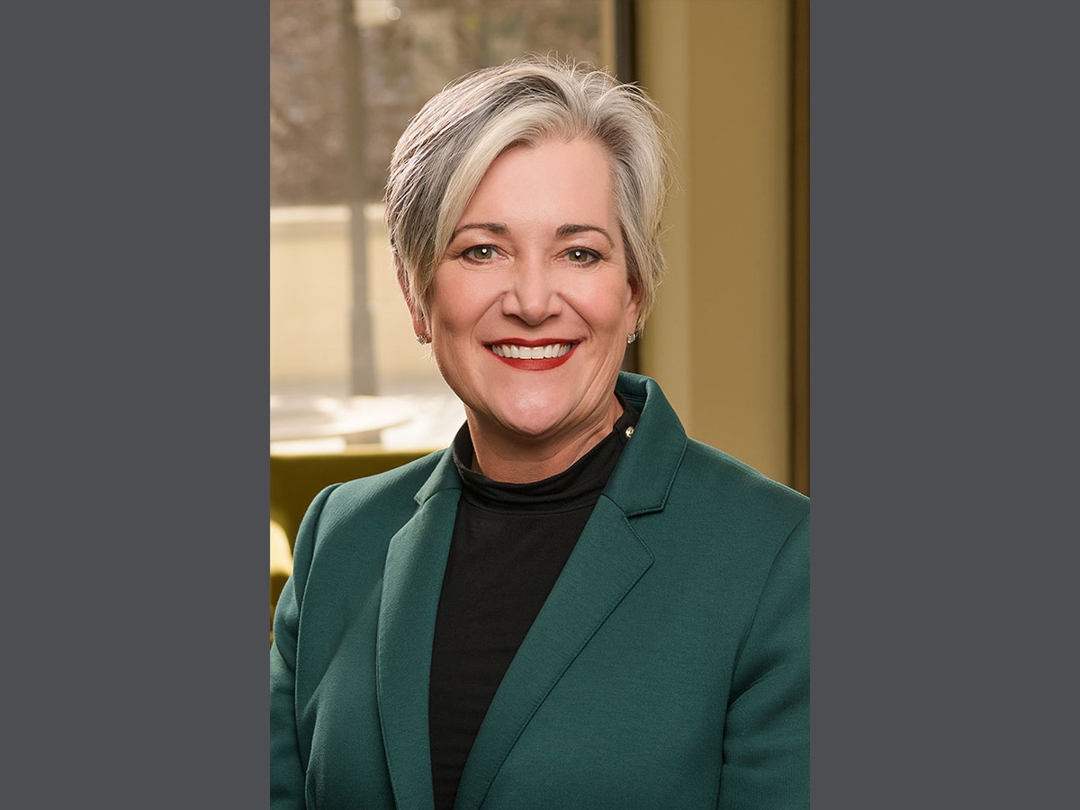 Indoor portrait of Kelly Nichols, O.D., Ph.D