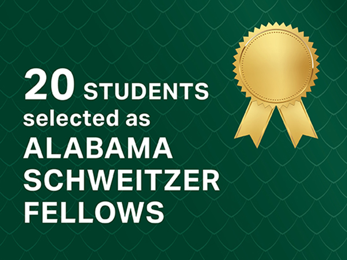 UAB students named to the 2026-27 Schweitzer Fellowship class