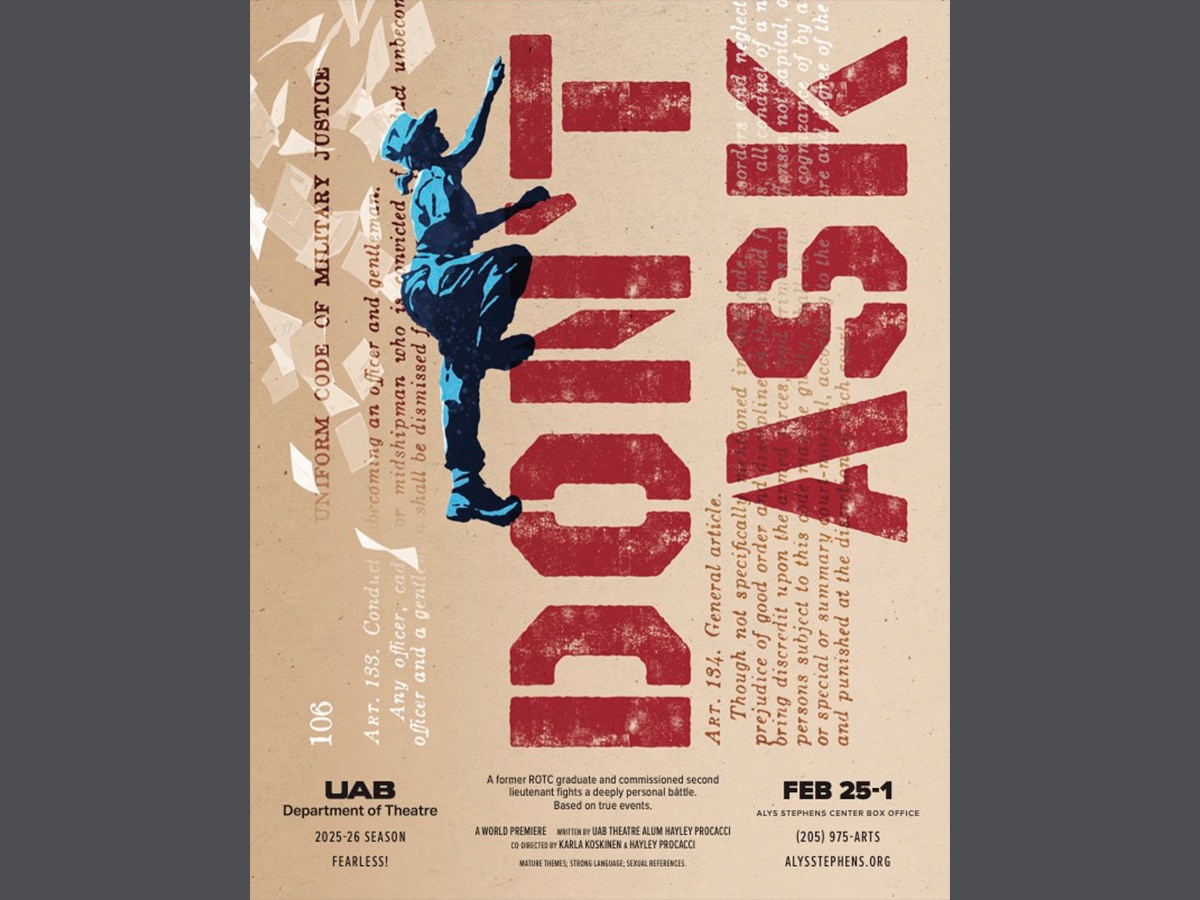 New, original play by Theatre UAB grad to have world-premiere performance Feb. 25-March 1