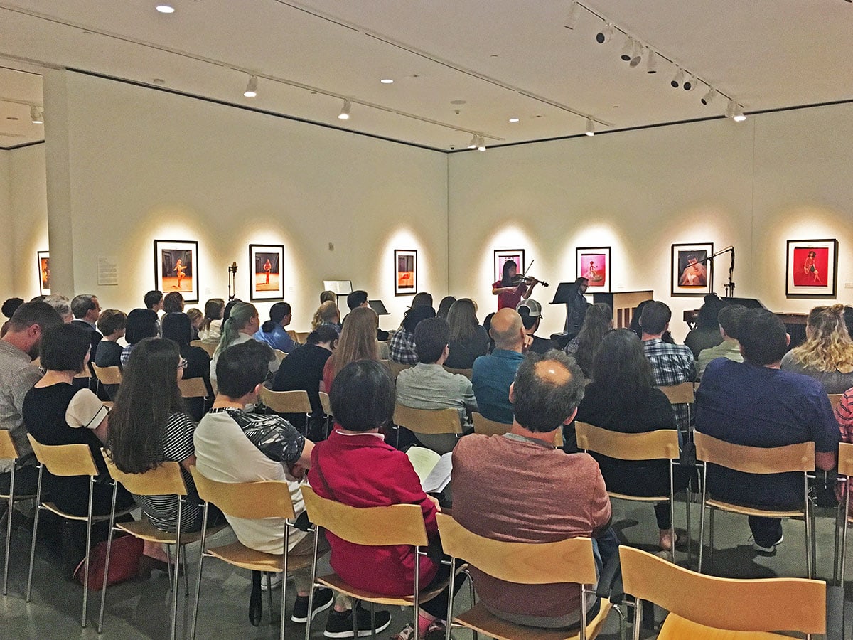 Experience music and art performed live in the AEIVA galleries, Feb. 16 at UAB