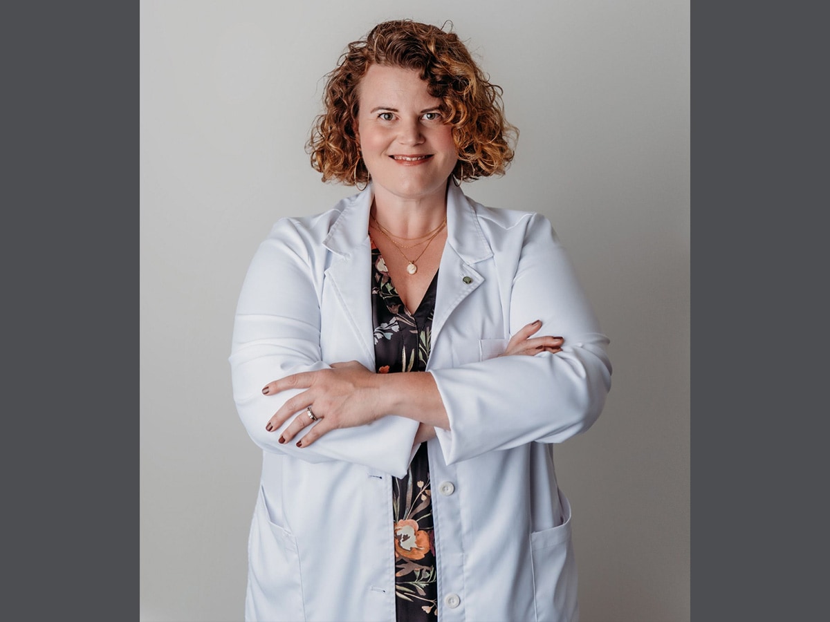 Indoor headshot of Carrie Atcheson