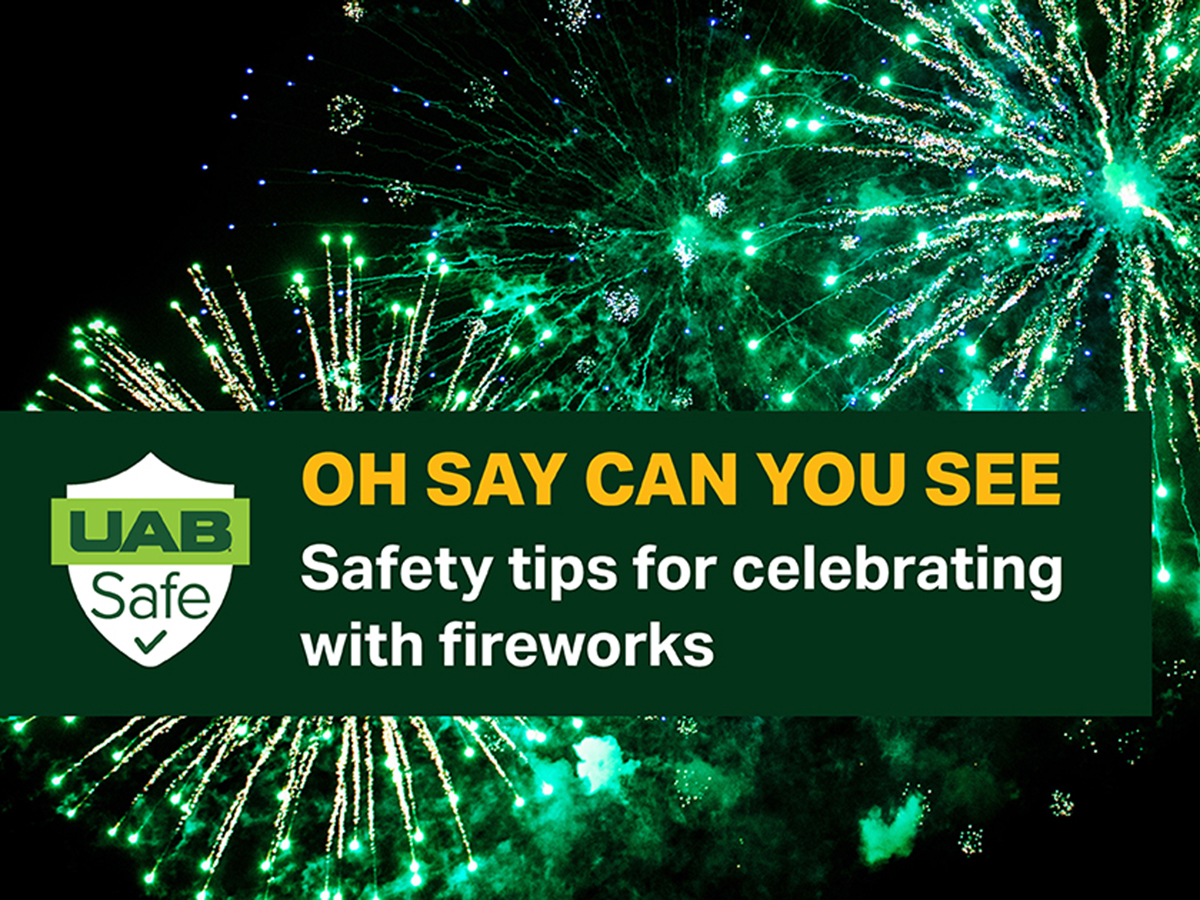 Stay safe around fireworks: First aid and next steps for burns and eye injuries