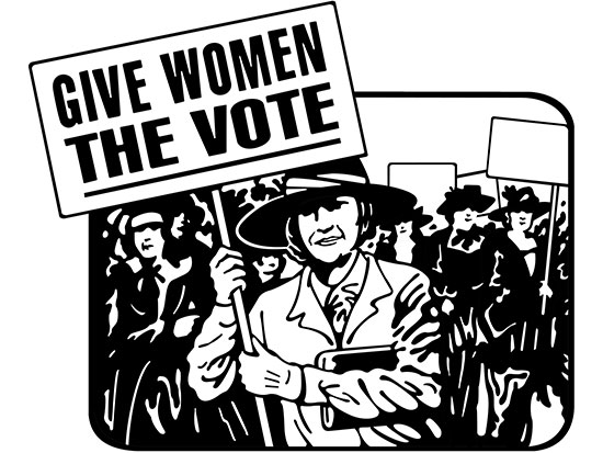 women vote stream