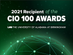 IDG’s CIO 100 award recognizes UAB’s excellence and innovation in IT