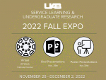 UAB Service Learning and Undergraduate Fall Research Expo is Nov. 29-30
