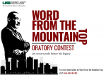 “Word from the Mountain Top” Oratory Contest provides local students chance to get their voices heard