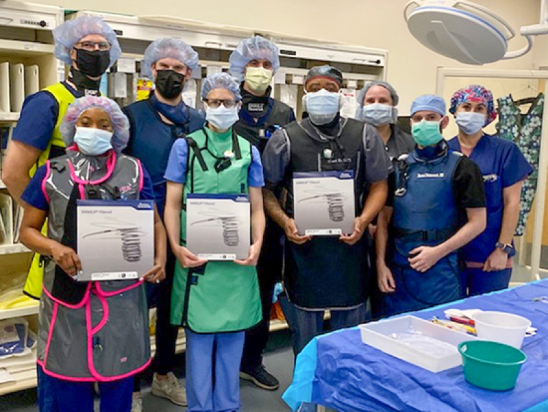 UAB interventional radiologist performs first human procedure using new device